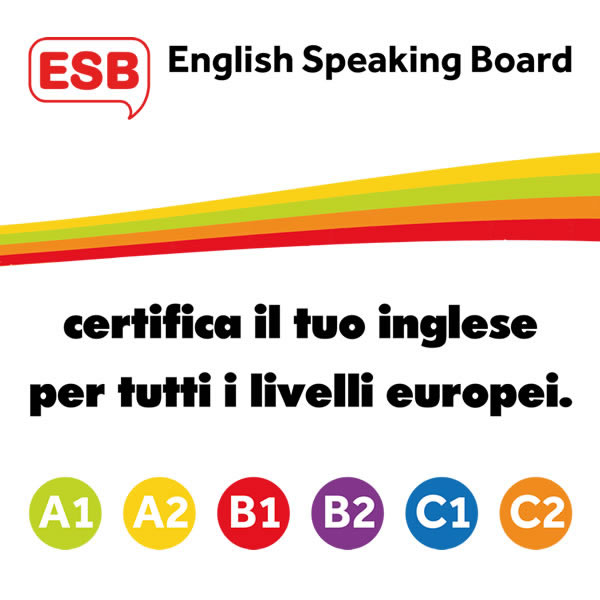 Certificazione Inglese ESB Istituto Pareto Livello B2